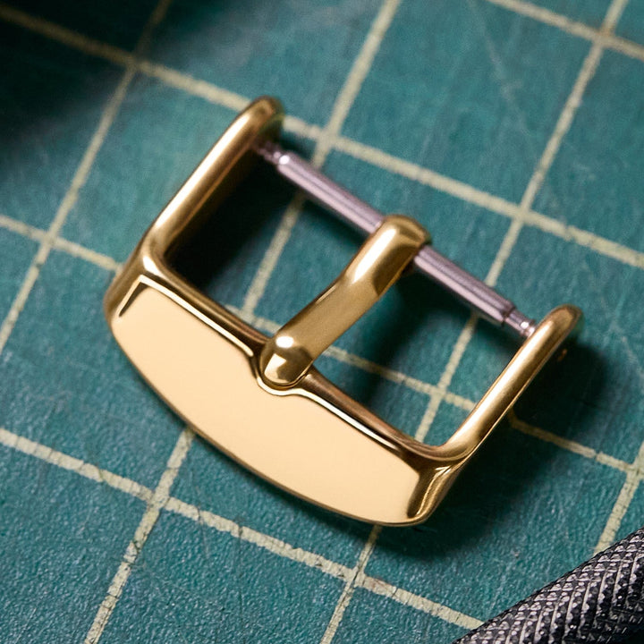 Stainless Steel Buckle - Polished Gold PVD Add-On