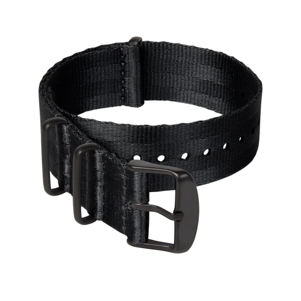 Seat Belt NATO - Black, Black Hardware, ARC-SBNATO-BLKB22, ARC-SBNATO-BLKB20, ARC-SBNATO-BLKB18
