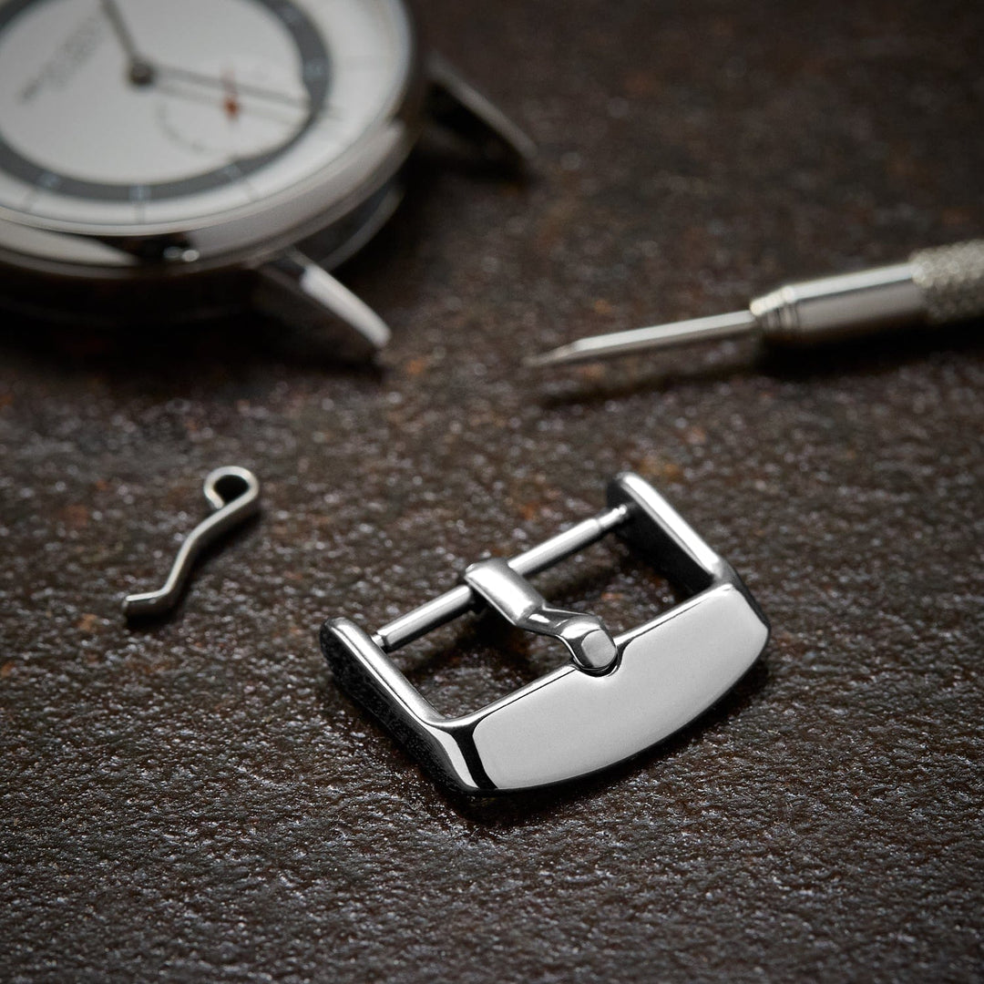 Stainless Steel Buckle - Polished Stainless Add-On