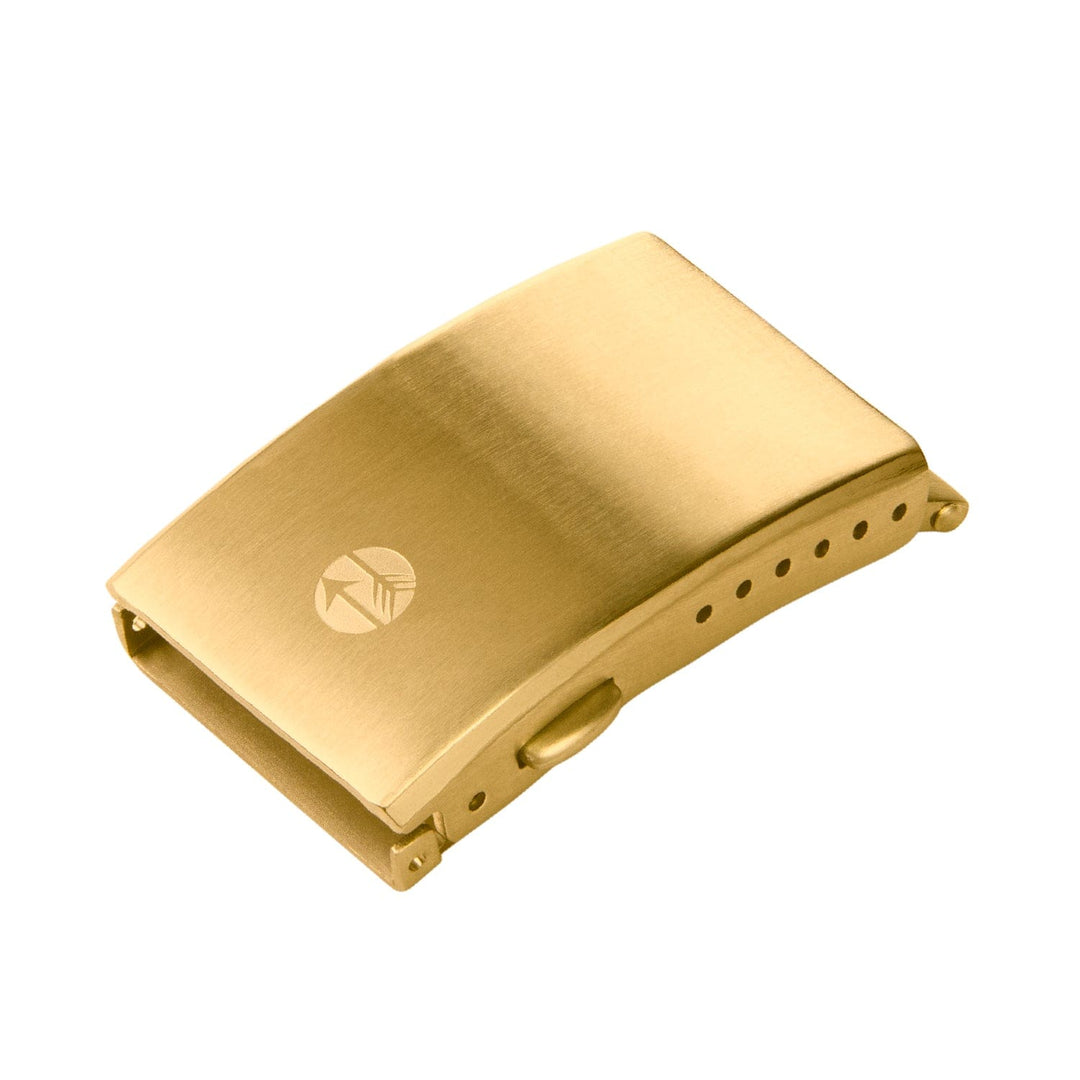 Stainless Steel Clasp for Quick Release Custom Fit Silicone - Brushed Gold – main product photo