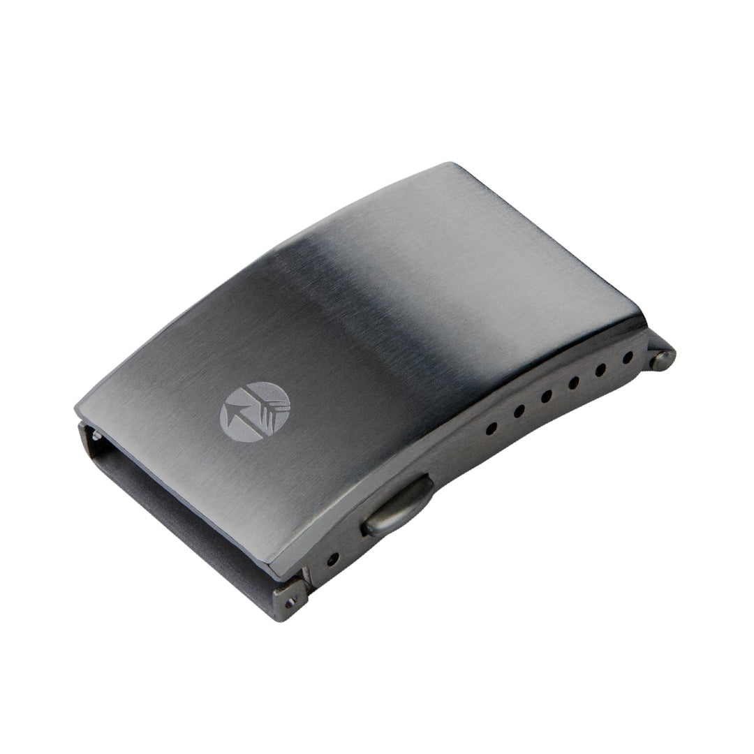 Stainless Steel Clasp for Quick Release Custom Fit Silicone - Brushed Gunmetal