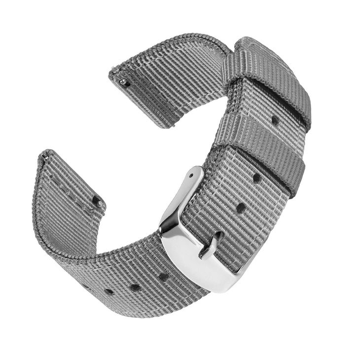 Quick Release Nylon Watch Band - Gray – main product photo