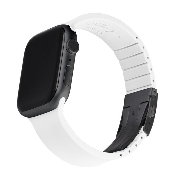Apple Watch Custom Fit Silicone - White/Gray