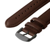 Apple Watch Leather - Dark Chestnut/Matched/Space Gray