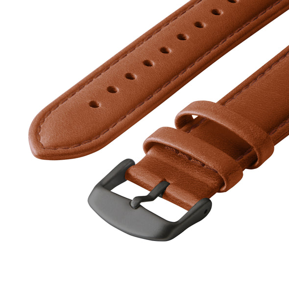 Apple Watch Leather - Cognac/Matched/Space Gray