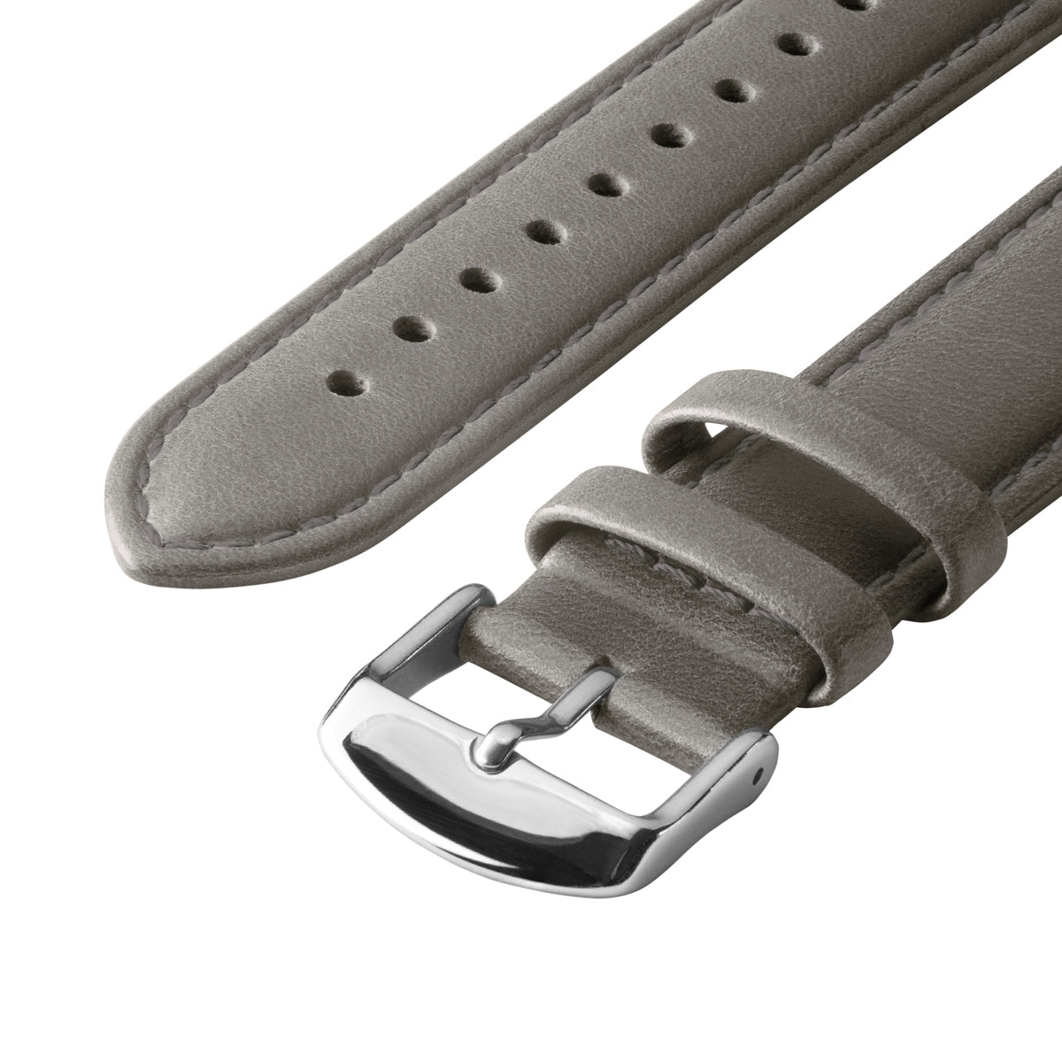 Quick Release Leather - Pewter Gray/Matched – Archer Watch Straps