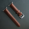 Apple Watch Leather - Mahogany/Matched/Silver Aluminum