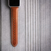 Apple Watch Leather - Cognac/Natural/Silver Aluminum