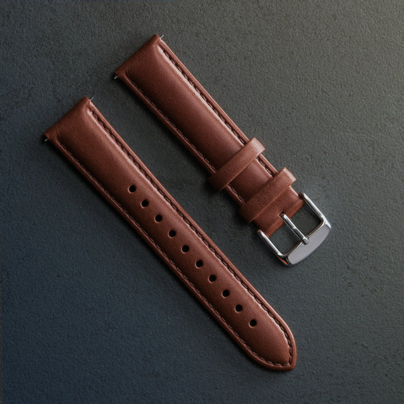 Quick Release Leather - Mahogany/Matched