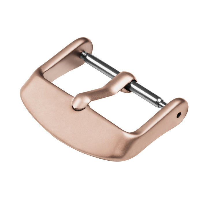 Stainless Steel Buckle - Matte Rose Gold PVD, ARC-BKL-RGDM24, ARC-BKL-RGDM22, ARC-BKL-RGDM20, ARC-BKL-RGDM18, ARC-BKL-RGDM16, ARC-BKL-RGDM19, ARC-BKL-RGDM21, ARC-BKL-RGDM23
