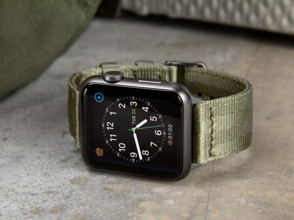 LV Canvas Series Band For Apple Watch 44 / 45 / Ultra 49 Mm