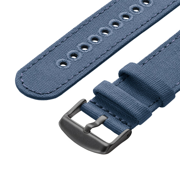 Apple Watch Canvas - Classic Denim Blue/Space Gray, ARC-AWC2-BLUG42, ARC-AWC2-BLUG38