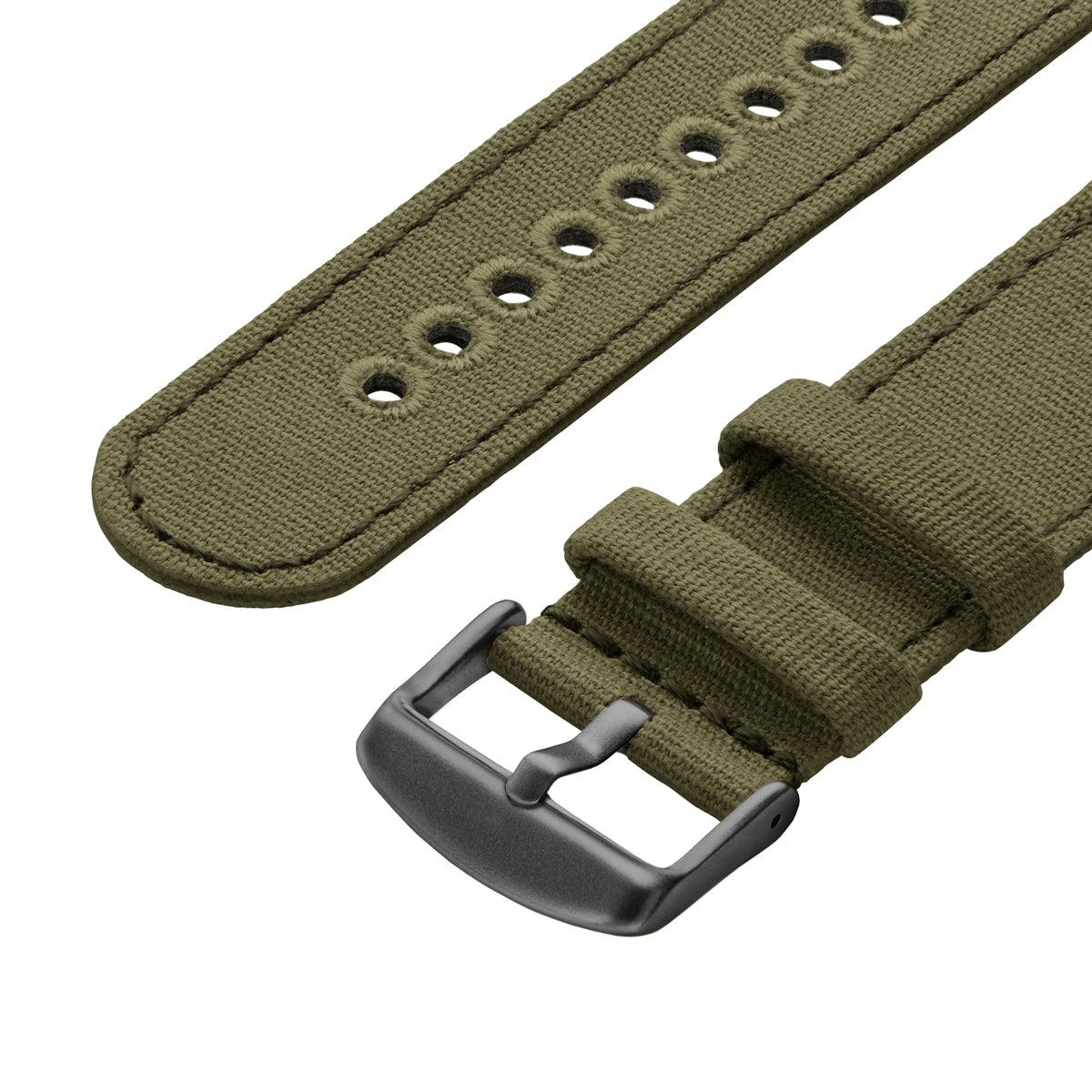 Apple Watch Canvas - Faded Olive/Space Gray