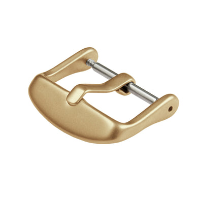 Stainless Steel Buckle - Matte Gold PVD, ARC-BKL-GLDM24, ARC-BKL-GLDM22, ARC-BKL-GLDM20, ARC-BKL-GLDM18, ARC-BKL-GLDM16, ARC-BKL-GLDM19, ARC-BKL-GLDM21, ARC-BKL-GLDM23