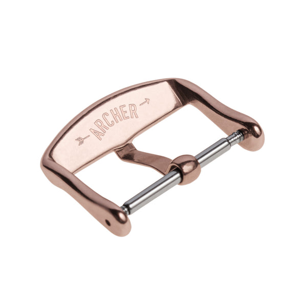 Stainless Steel Buckle - Polished Rose Gold PVD, ARC-BKL-RGDP24, ARC-BKL-RGDP22, ARC-BKL-RGDP20, ARC-BKL-RGDP18, ARC-BKL-RGDP16, ARC-BKL-RGDP19, ARC-BKL-RGDP21, ARC-BKL-RGDP23