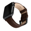 Apple Watch Leather - Dark Chestnut/Matched/Space Gray