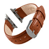 Apple Watch Leather - Cognac/Matched/Silver Aluminum