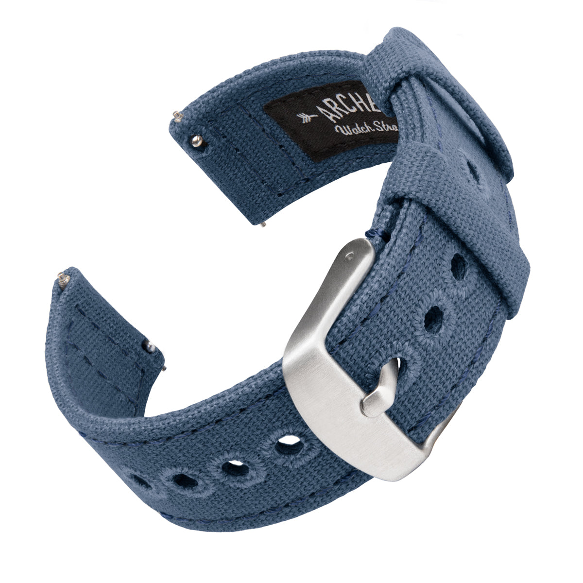 Quick Release Canvas - Classic Denim Blue – Archer Watch Straps