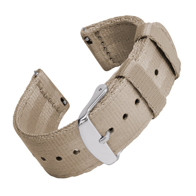 Quick Release Seat Belt Nylon - Khaki, ARC-QRSB-KHK22, ARC-QRSB-KHK20, ARC-QRSB-KHK18