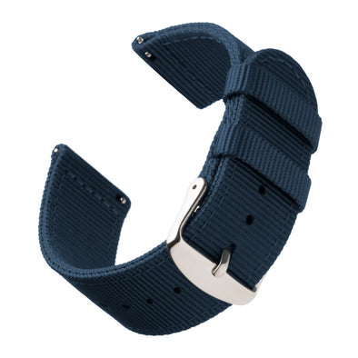  Archer Watch Straps - Classic Military Style Nylon Watch Strap  (Black, 18mm) : Clothing, Shoes & Jewelry