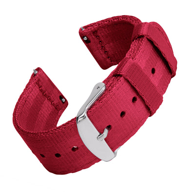 Quick Release Seat Belt Nylon - Red, ARC-QRSB-RED22, ARC-QRSB-RED20, ARC-QRSB-RED18