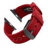 Apple Watch Canvas - Carmine Red/Space Gray, ARC-AWC2-REDG42, ARC-AWC2-REDG38